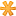 free icon - asterisk orange