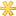 free icon - asterisk yellow